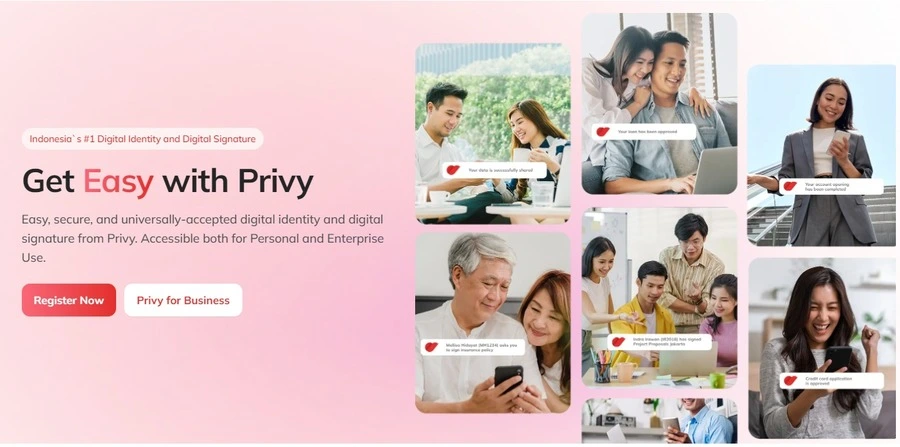 cara membuat tanda tangan digital di Privy