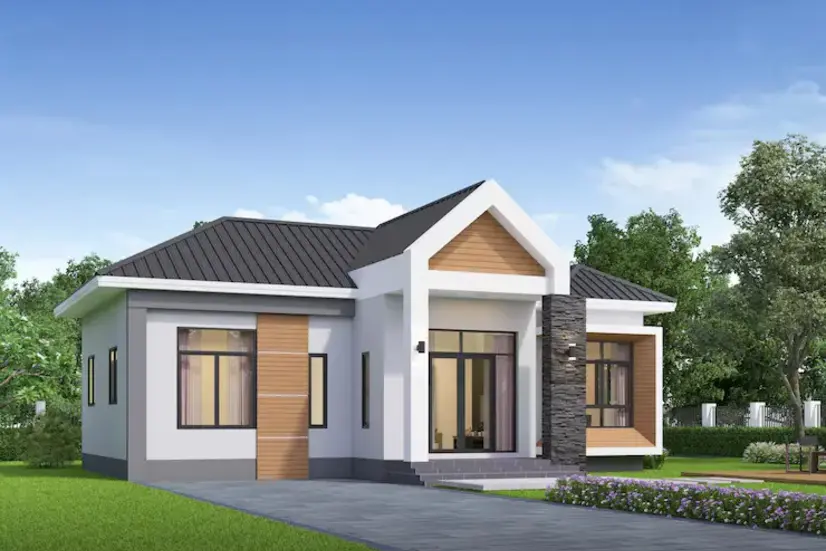 eksterior rumah model minimalis