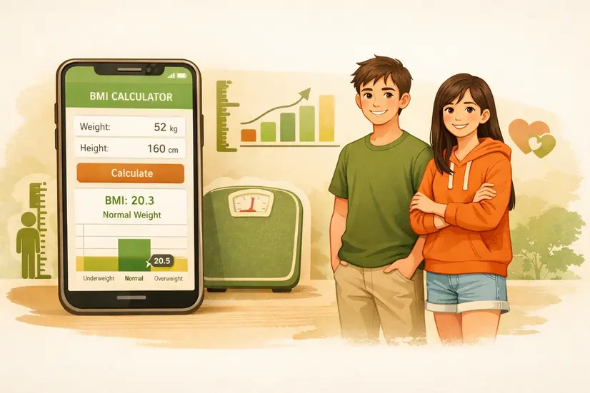 BMI Calculator untuk Anak Remaja: Cegah Masalah Berat Badan