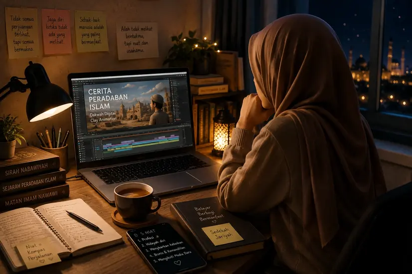 Bukan Sekadar Dakwah: Cerita Personal di Balik Akun Cerita Peradaban Islam