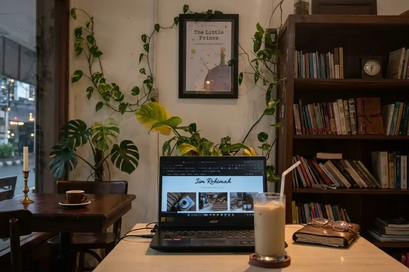 Review Coffee at Home Purwokerto: Ngopi, Baca Buku, sampai Pinjam Buku